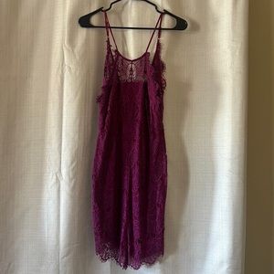Free people intimately size small lace dress
